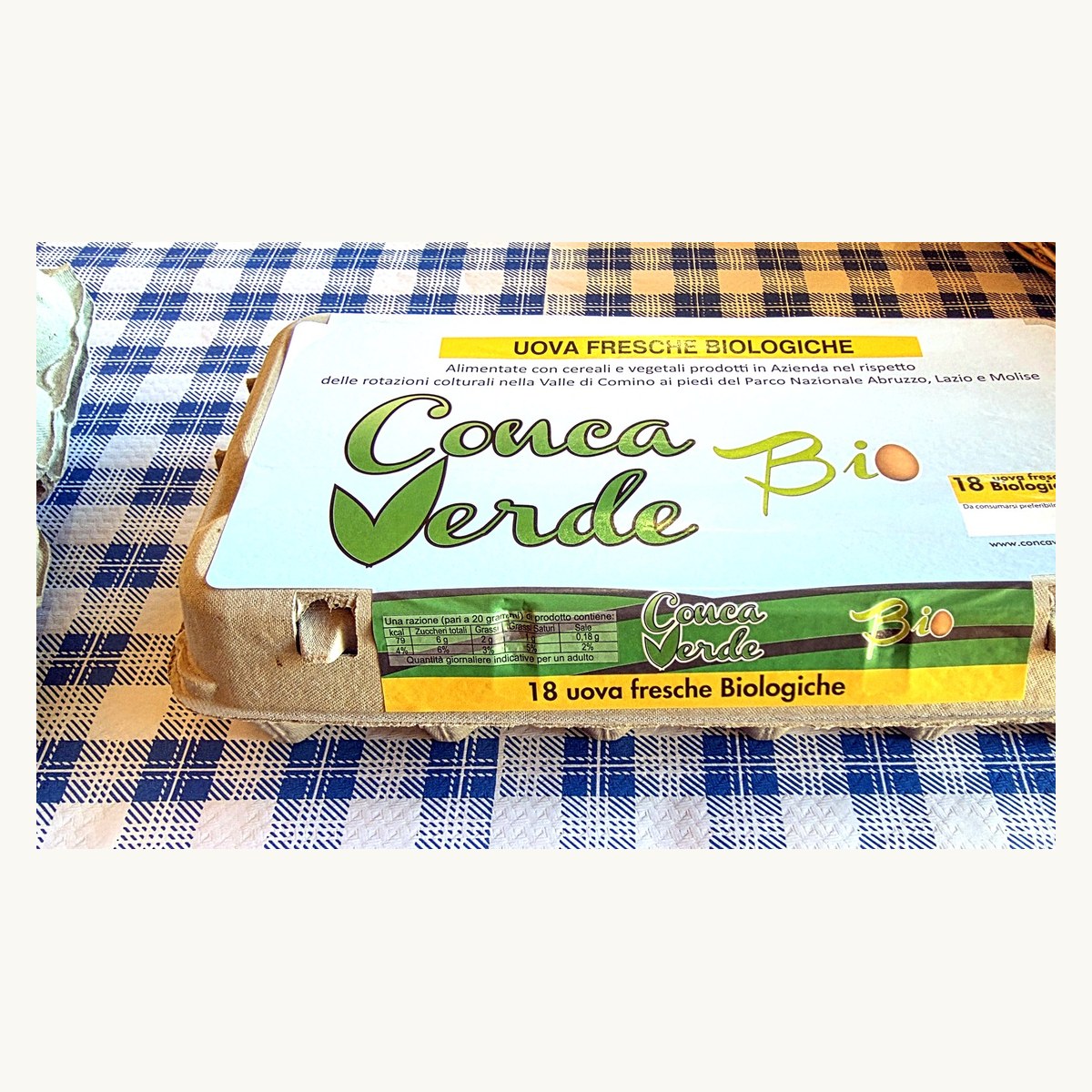 Uova Fresche Biologiche · 18 pz