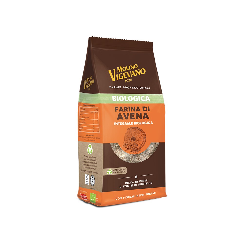Farina di avena biologica