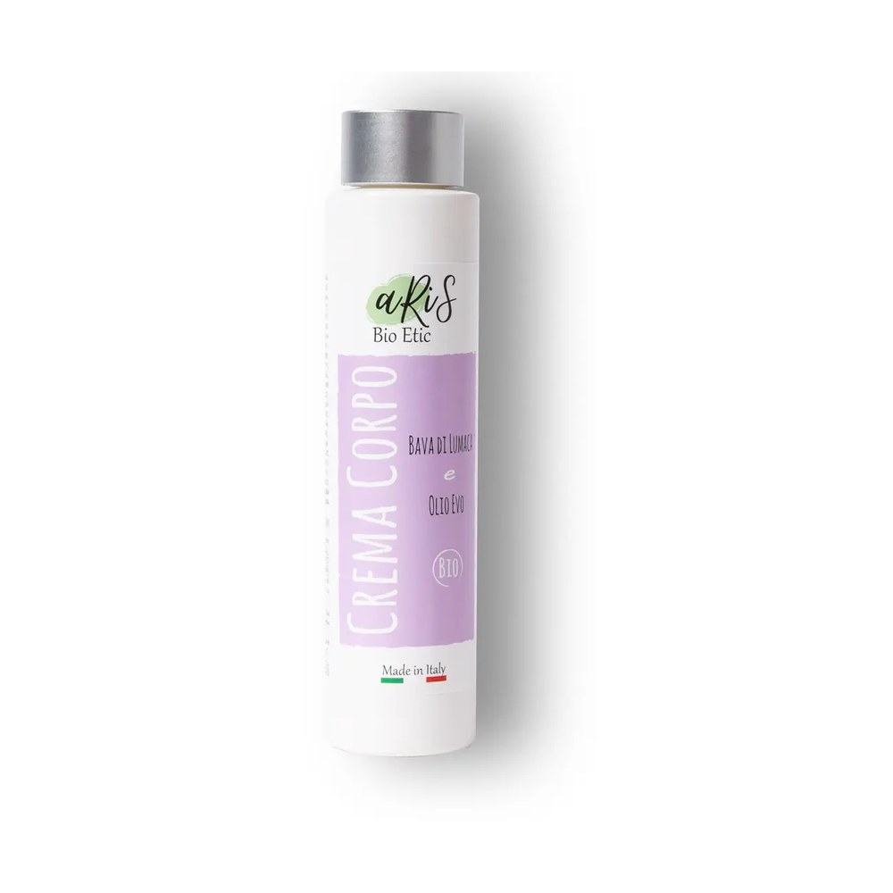 Crema corpo bava di lumaca olio evo e zenzero bio